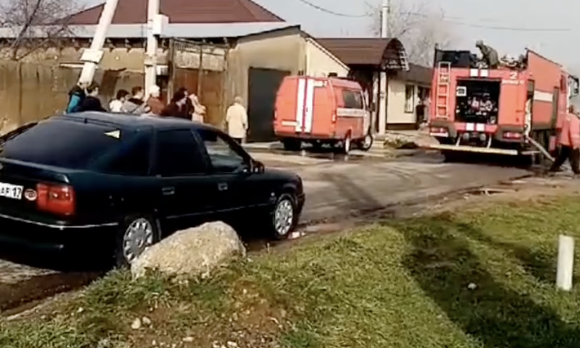 Шымкенттегі өрт кезінде жүкті әйел мен бала зардап шекті