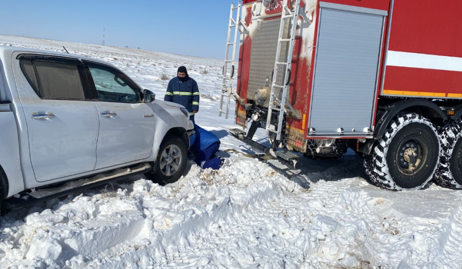 Маңғыстау облысында қалың қарға батқан автокөлік иесі із-түзсіз жоғалып кеткен