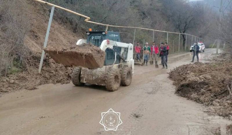 Медеу ауданында лай көшкіні жүрді