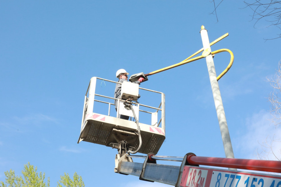 Өскемендегі жарықтандыру мәселесі жыл соңына дейін шешіледі