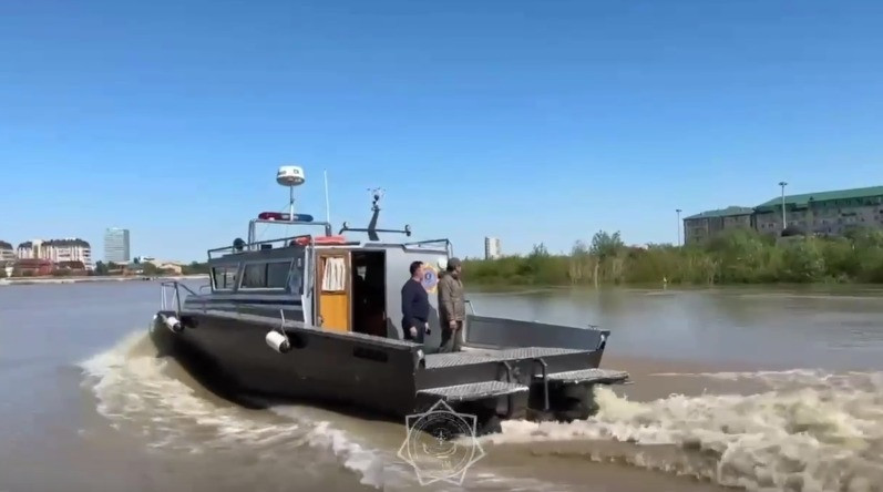 Атырау облысында Жайық өзеніне әлі де су келіп жатыр - ТЖМ