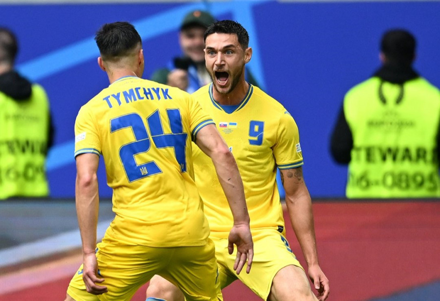 Еуро-2024. Украина құрамасы Словакияға қарсы маңызды ойында жеңіске жетті