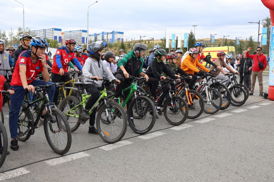 Шығыс Қазақстан облысында Tour de Oskemen велошеруі өтті