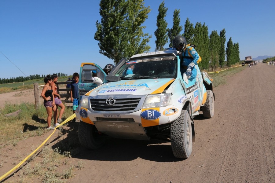 Рахымбаев экипажы мәрені оныншы болып кесті 