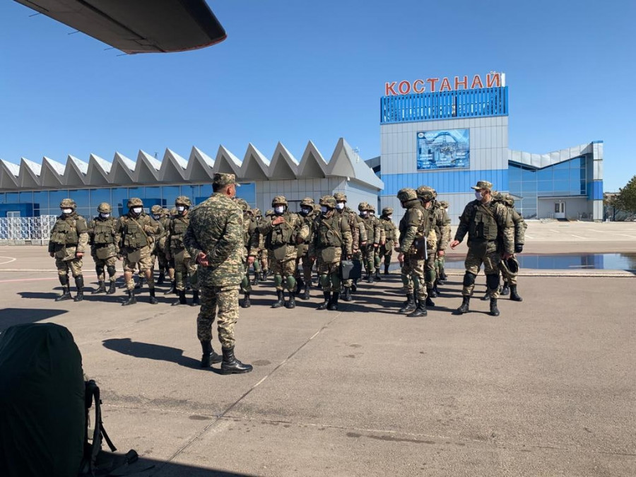 Қарулы Күштер Қостанай облысындағы өртті сөндіруге жұмылдырылды