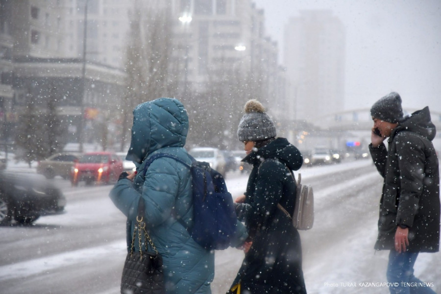 35 градус аяз. Алдағы күндері ауа райы қандай болады?