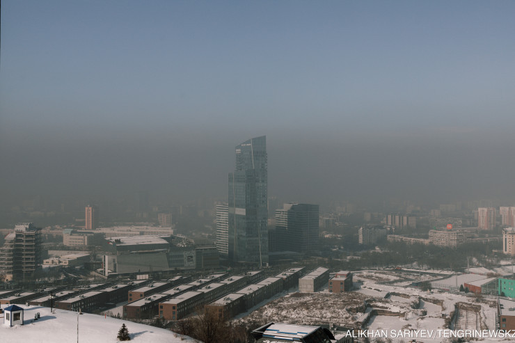 Алматыда және тағы 4 қалада ауа ластанады