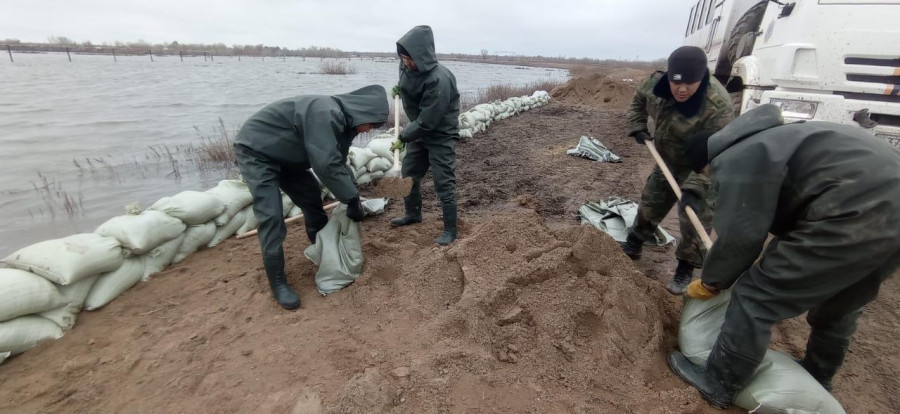 Екі облыста су тасқыны қаупі ескертілді