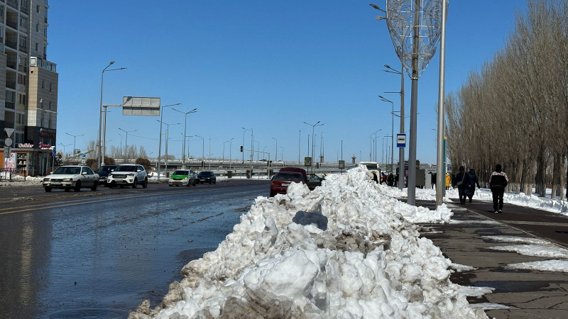 Жеңіс Қасымбек Астанада қалың жауған қар дер кезінде күрелмей жатыр дегенмен келіспейді