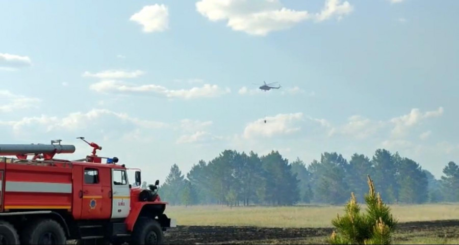 Абай облысындағы орман өрті әлі сөндіріліп жатыр