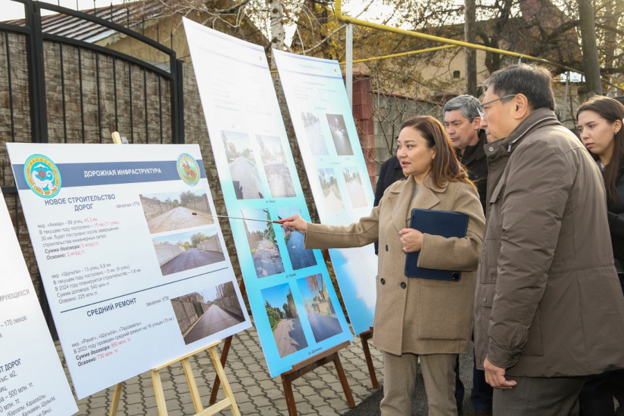 Алматыдағы Таусамалы шағын ауданының барлық көшесіне қарашаның соңына дейін асфальт төселеді