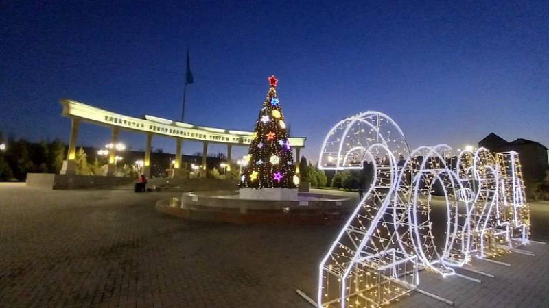 Таразда өртеніп кеткен шыршаның орнына жаңасы қойылды