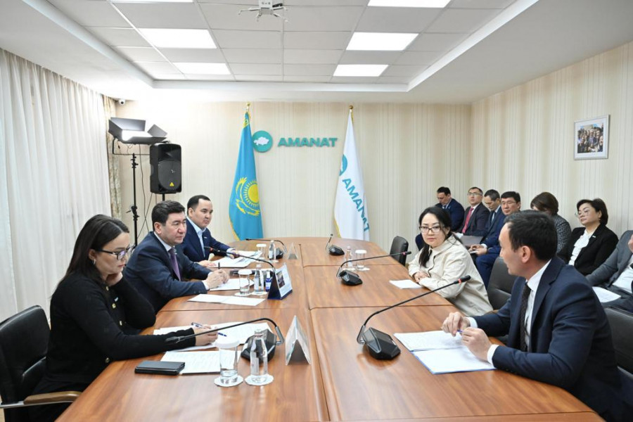 "AMANAT" партиясының Төрағасы азаматтарды қабылдады